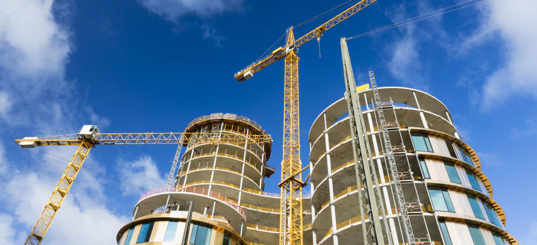 Building construction in progress